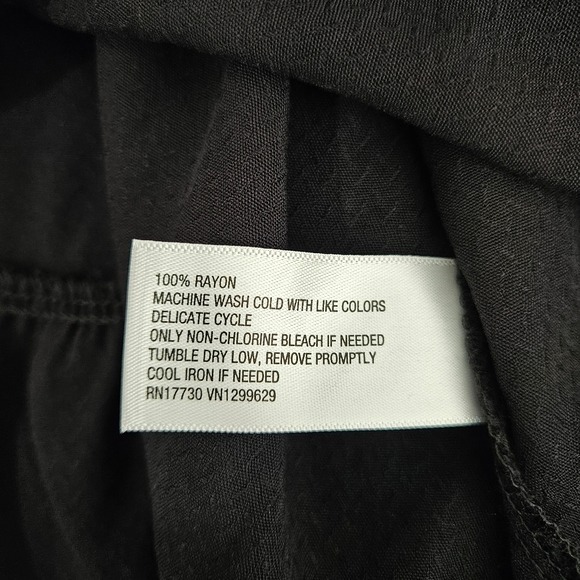 NEW Tiered Maxi Dress Boho Witchy Whimsigoth Black - Picture 11 of 12